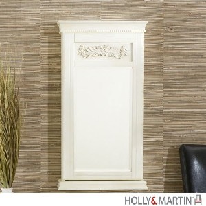 Holly & Martin? Juliette Wall-Mount Jewelry Armoire-Antique White