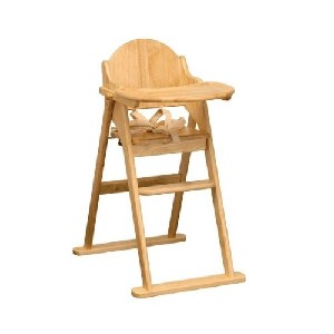 Wooden Folding Highchair