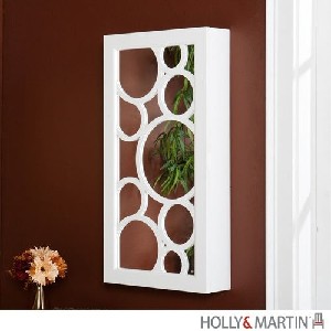 Holly & Martin? Zoey Wall-Mount Jewelry Mirror